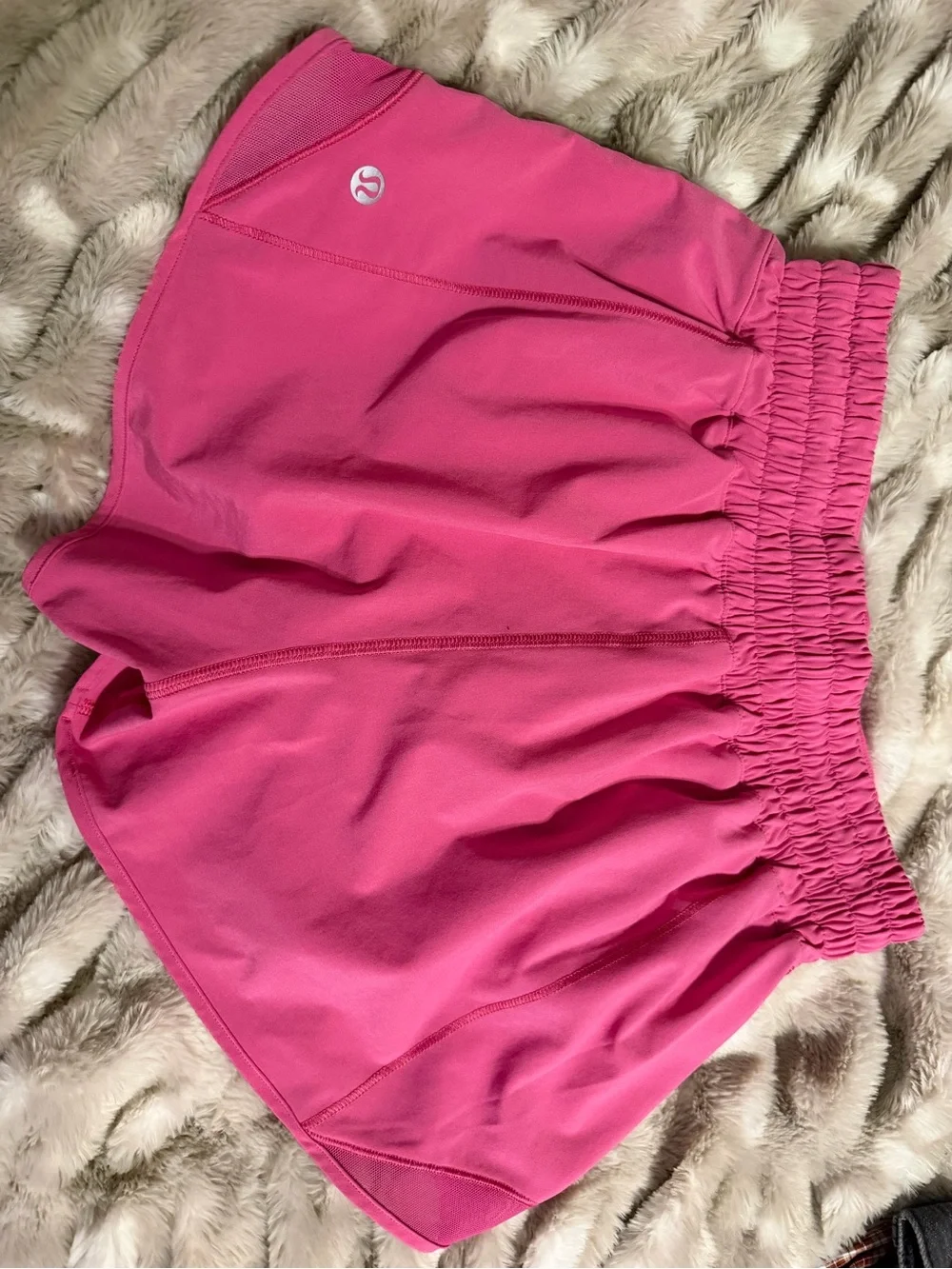 lululemon athletica Hot Pink Athletic Shorts